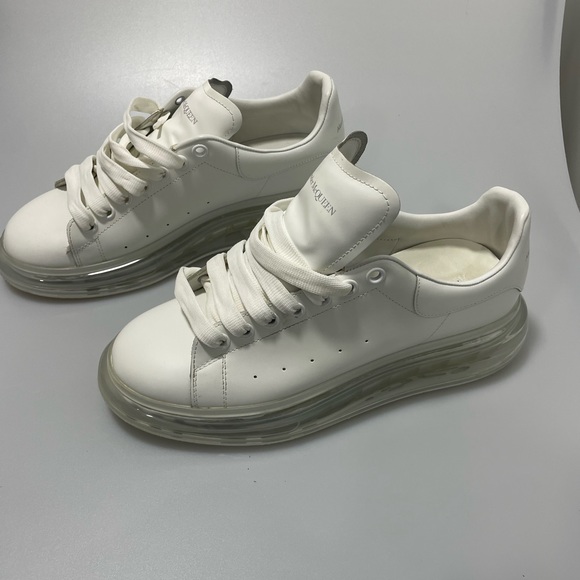 Alexander McQueen Transparent Sole Oversized Sneakers Mens EU 42/ US 9 $750. - Picture 2 of 16